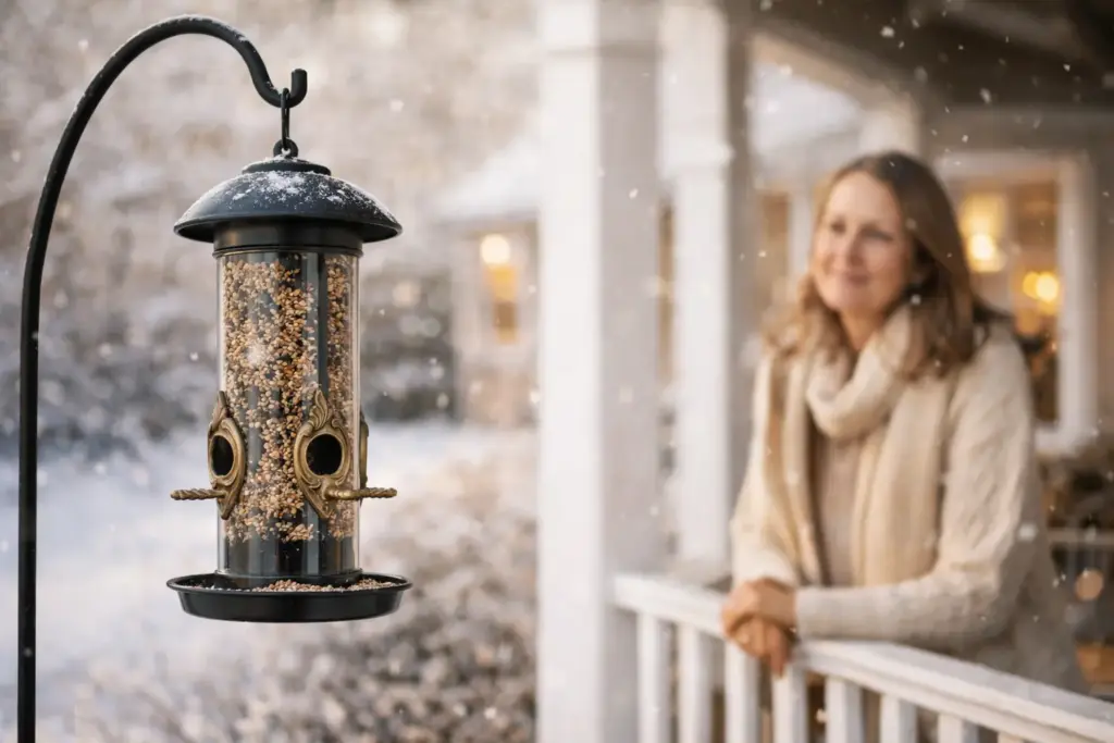 Top picks of lee valley bird feeders made from durable powder-coated aluminum.