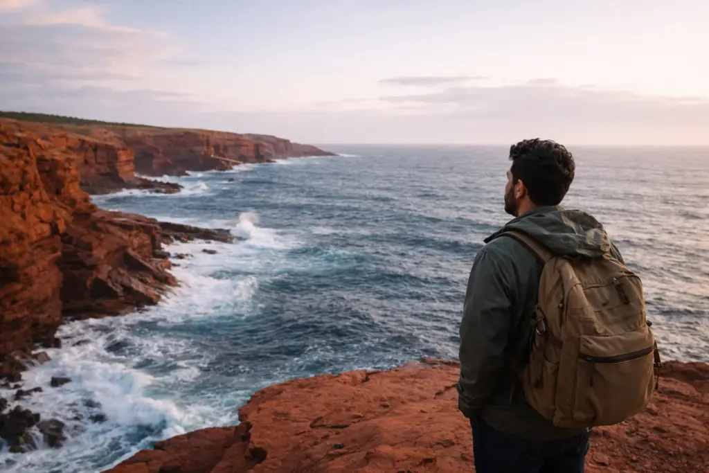 A split landscape view representing the diverse ecosystems found in national parks Canada by province, from Atlantic cliffs to Arctic tundra.