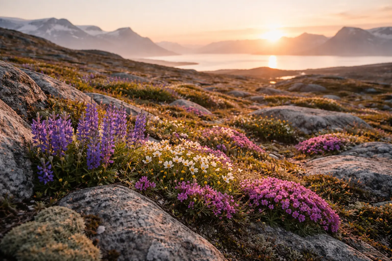 Territorial Flowers of Northern Canada: Symbols of Arctic Resilience