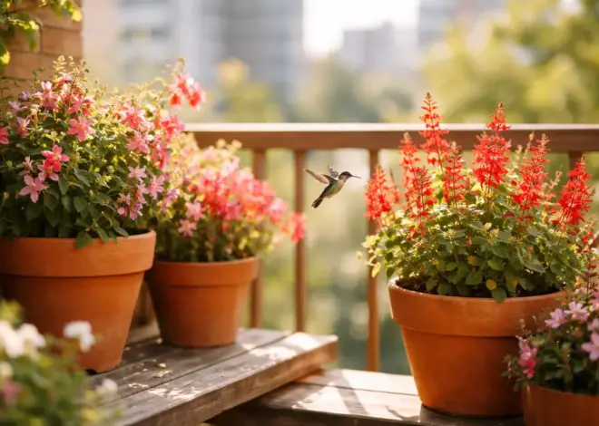 Potted Plants That Attract Hummingbirds