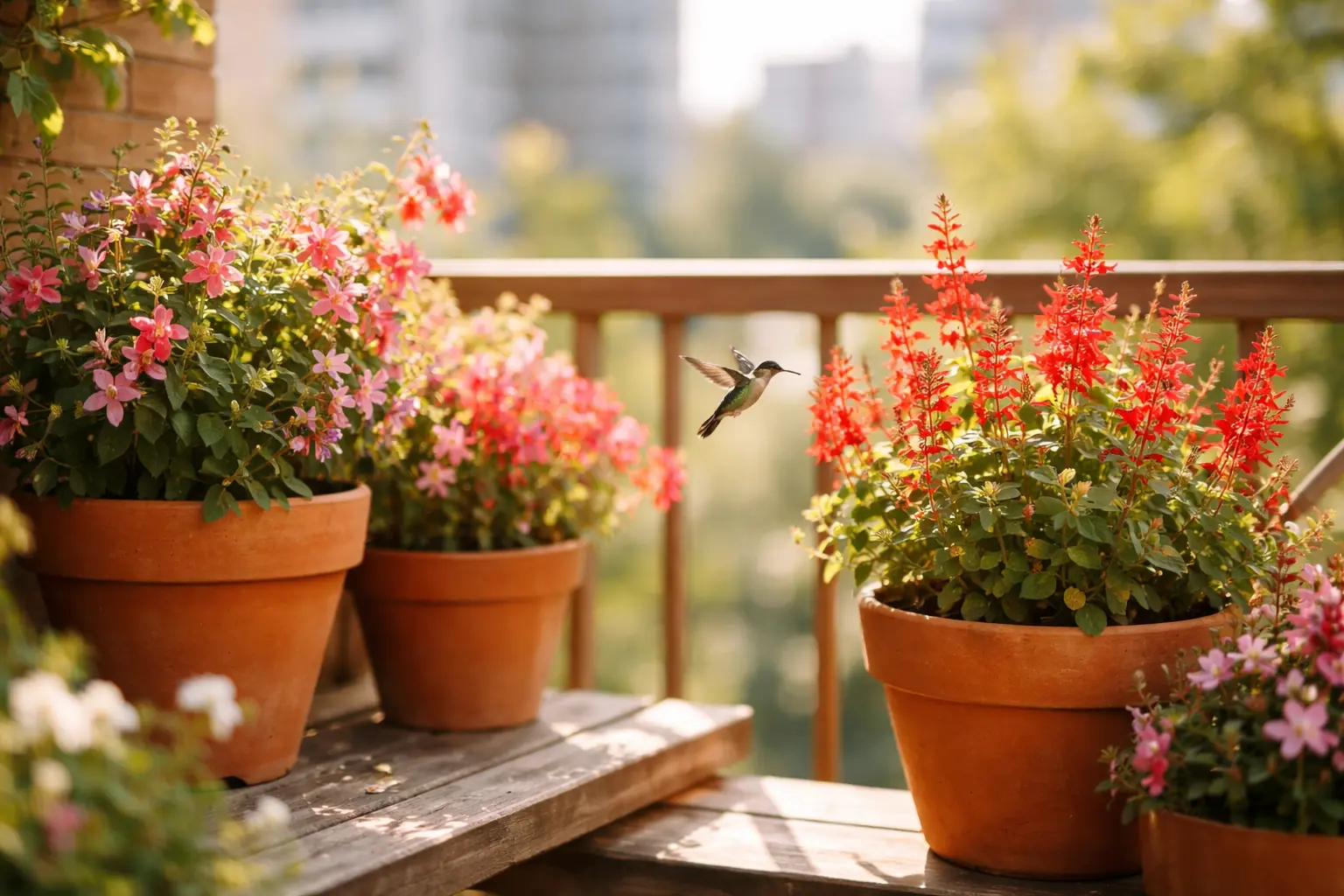 Potted Plants That Attract Hummingbirds