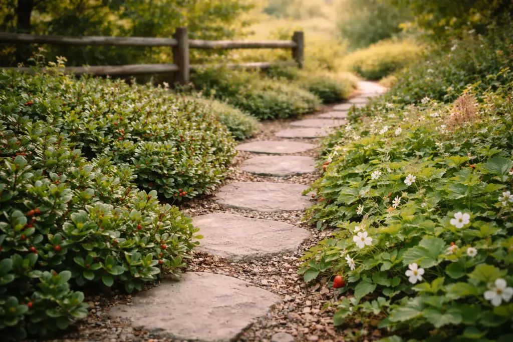 A variety of flowering native groundcover plants Canada suitable for different garden conditions.